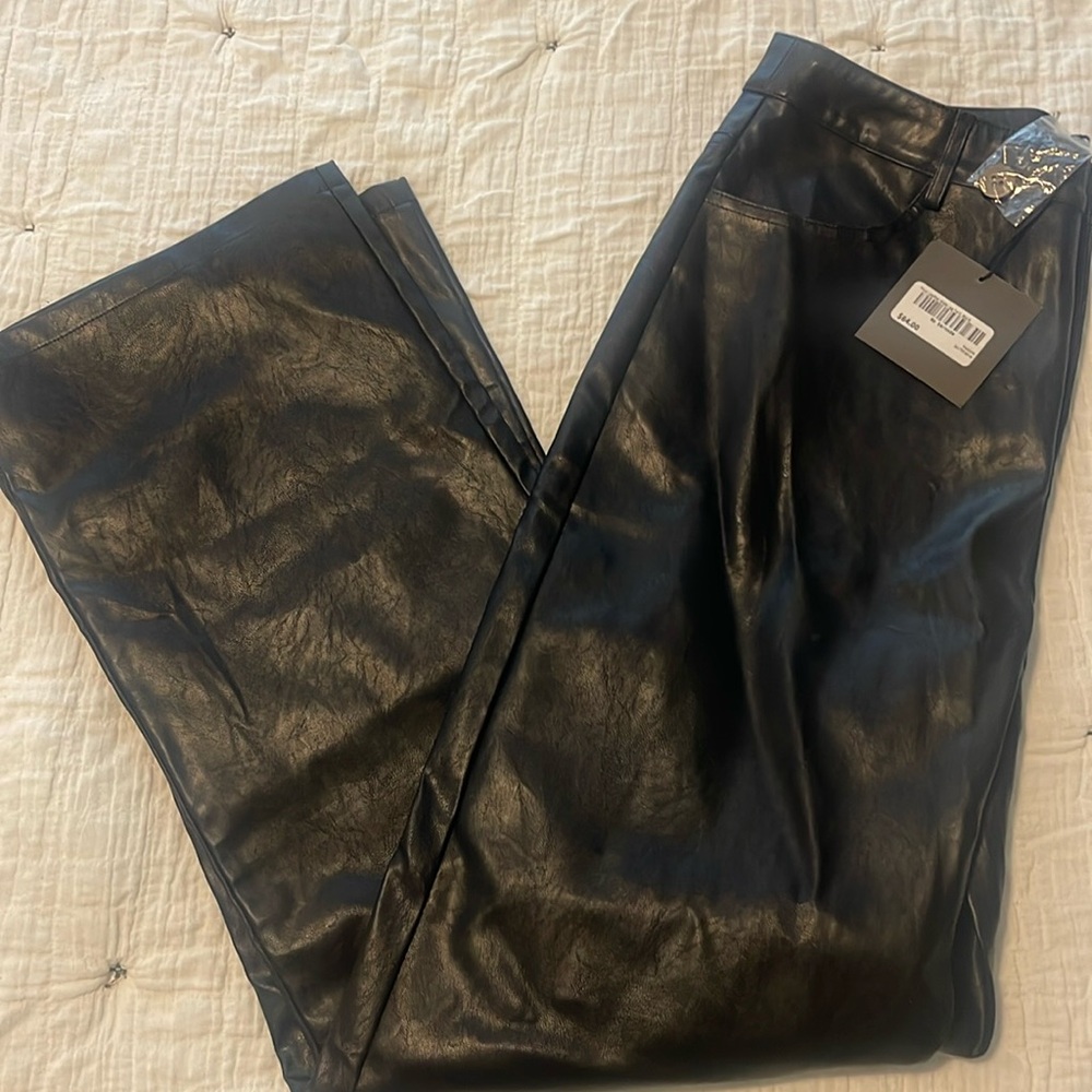 NWT pleather pant
